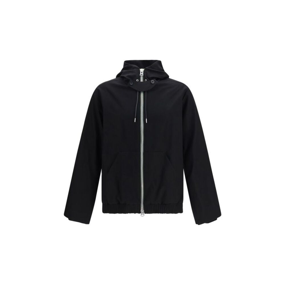 Sacai Men Hooded Flannel Jacket